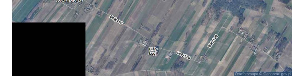 Zdjęcie satelitarne Biały Ług ul.